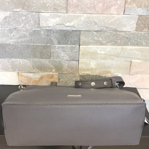 Rebecca Minkoff Medium Keith Suede & Leather Satchel - Picture 11 of 12